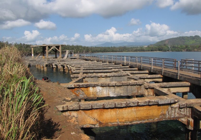 Ahukini Recreational Pier State Park, Hawaii, USA
